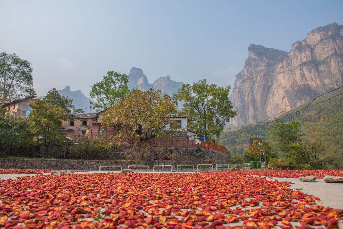 林州太行大峡谷 秋景美如画