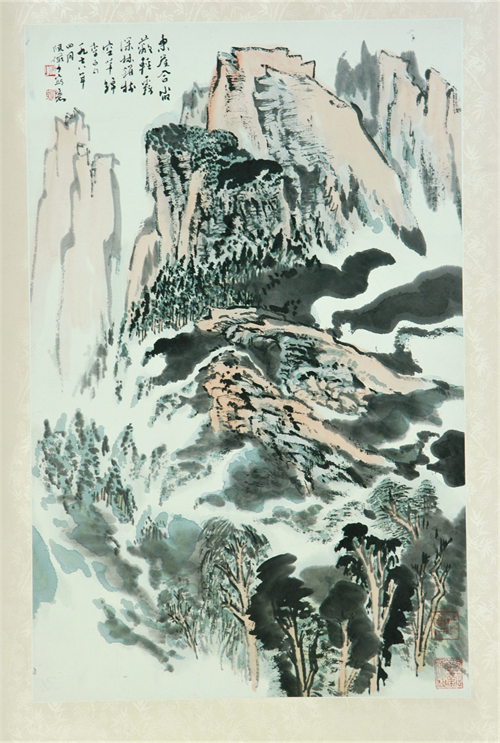 “翰墨豪情——院藏当代中国画名家作品展”在河南博物院开展