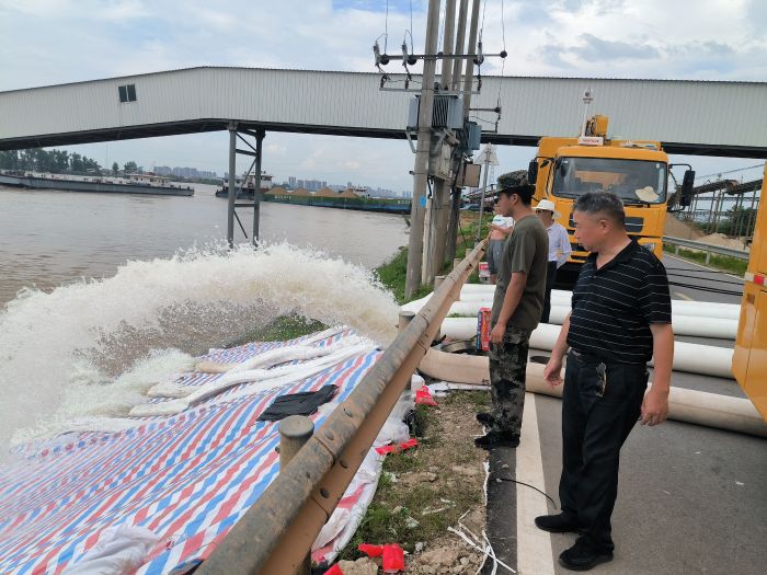 跨省驰援！河南省应急救援排水中心到湖南岳阳开展抗洪排涝