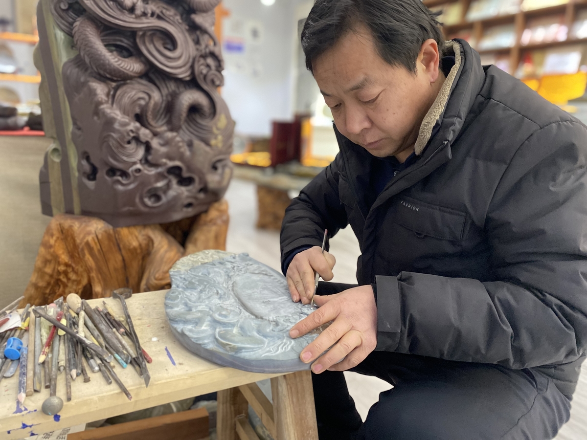 多彩非遗丨济源：生肖“龙砚”迎新年