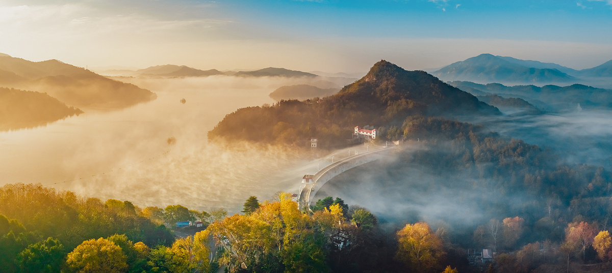 新县：秀山秀水 风景如画