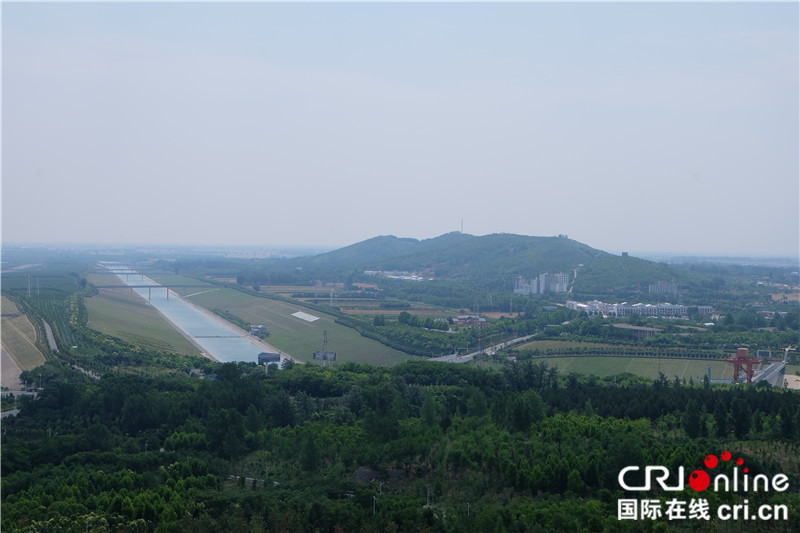 南阳淅川：筑牢库区生态屏障 呵护一泓碧波向北流_fororder_4 汤山湿地公园南接南水北调中线工程渠首.JPG