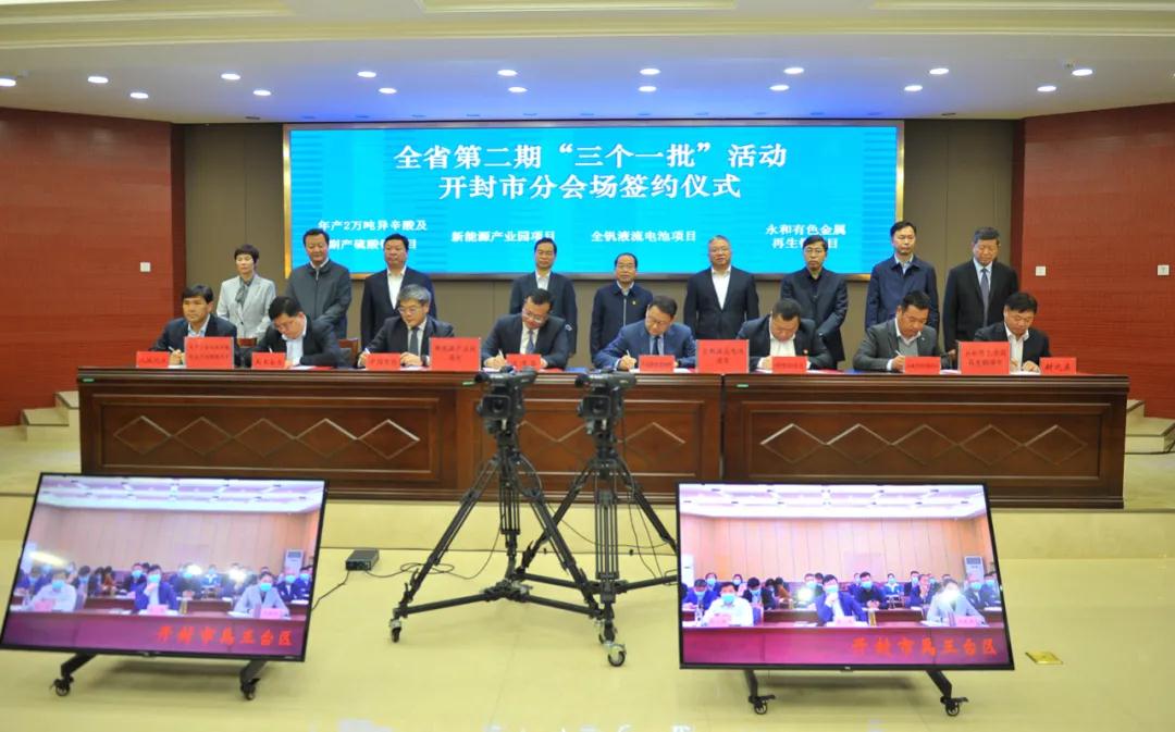 全省第二期“三个一批”活动举行 平煤神马集团签约开工多个重点项目