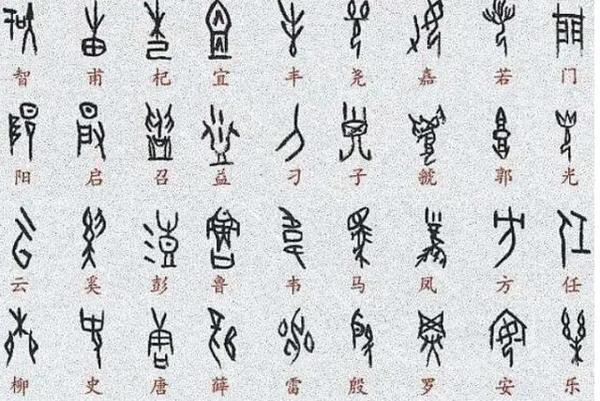 仓颉造字70字图片