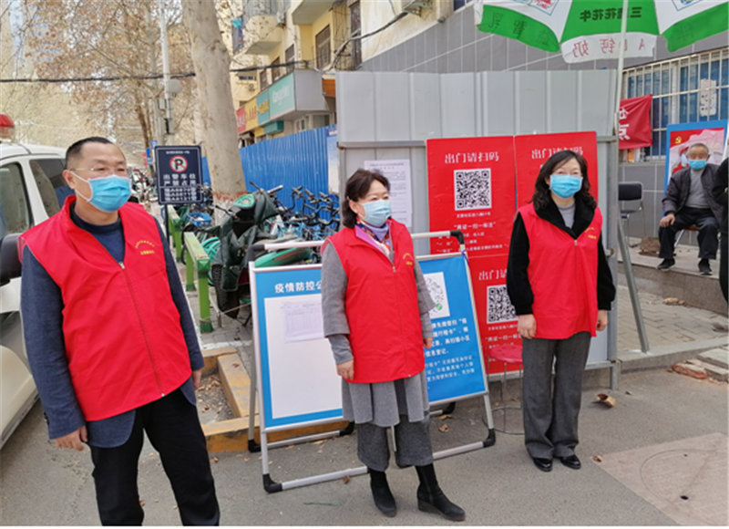 省文化和旅游厅党员助力社区防控抗疫