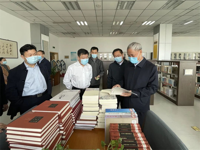 焦作市领导调研公共文化场所防风险保安全迎盛会工作