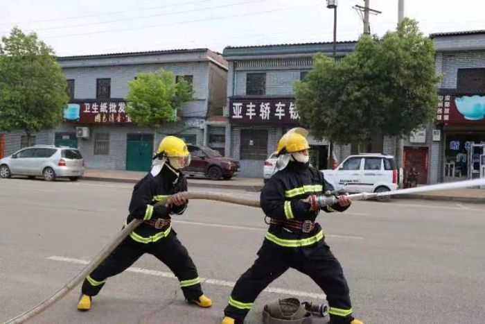 宝丰县建设乡镇专职消防队 夯实基层消防安全基础