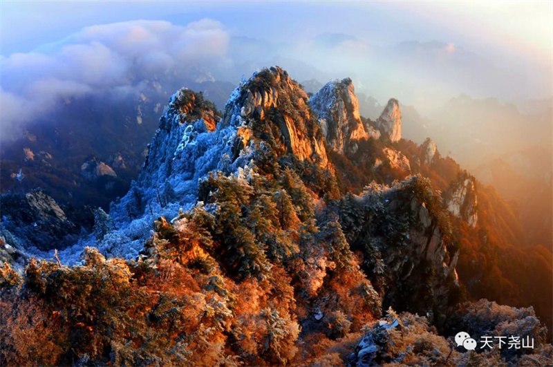 行走河南·读懂中国 | 千山染雪色 醉美尧山冬