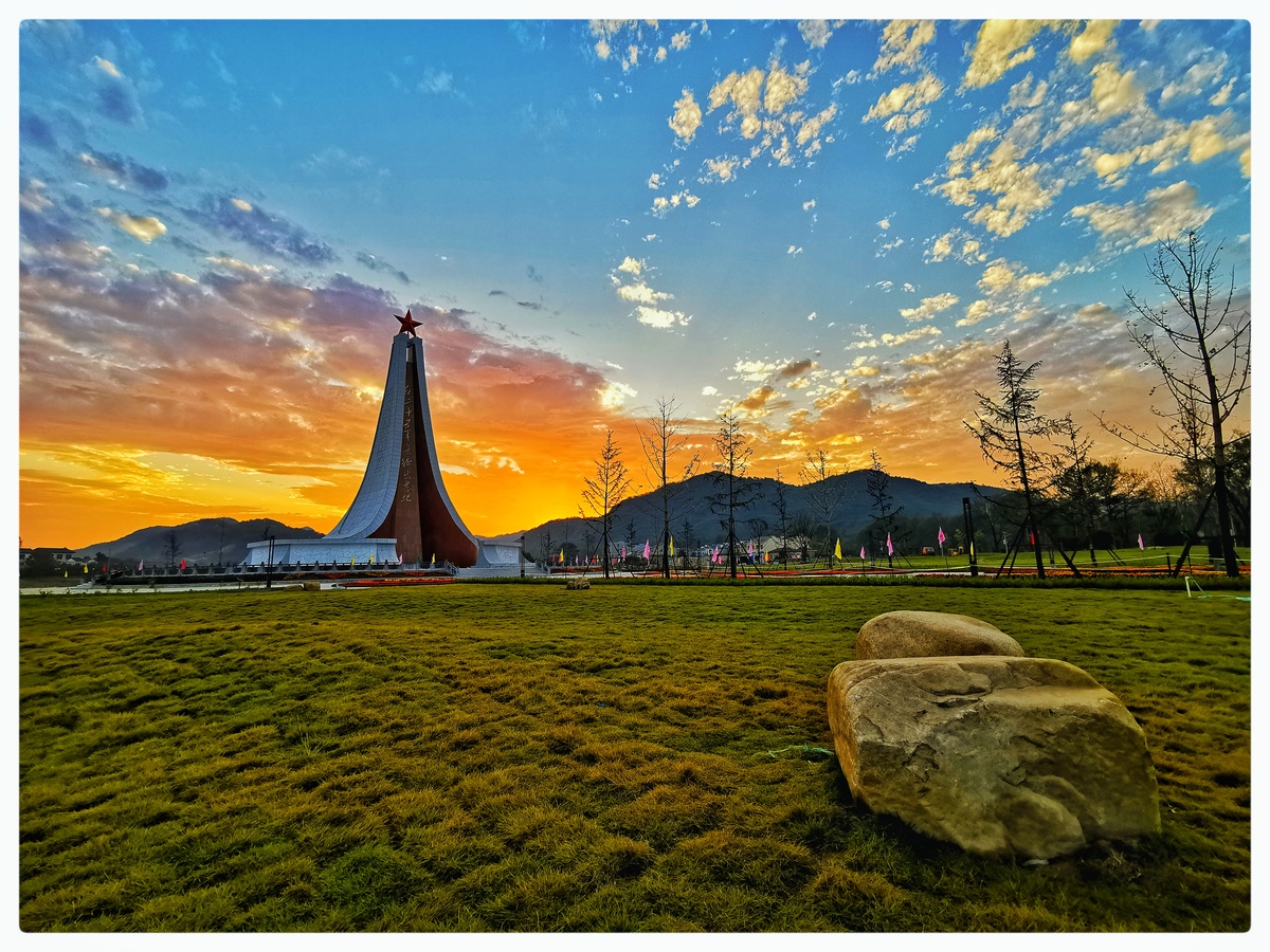 罗山县"北上先锋"红二十五军长征文化展示园 - 河南省文化和旅游厅