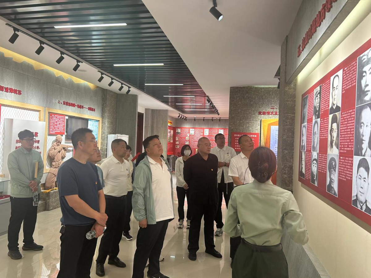 淮阳区审计局赴西华县杜岗会师纪念馆开展党纪学习教育