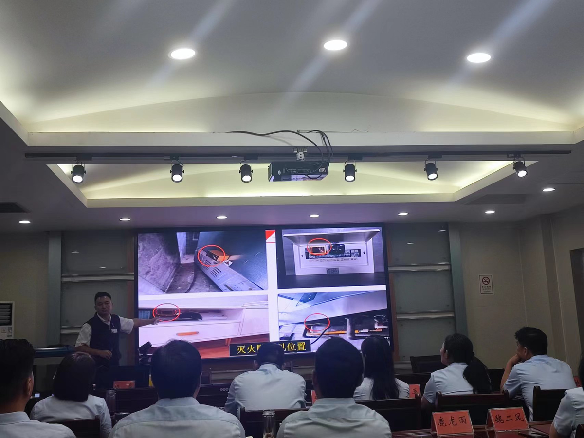 消防教育零距离 防范意识入人心 <br>——开封市审计局举办消防安全教育培训