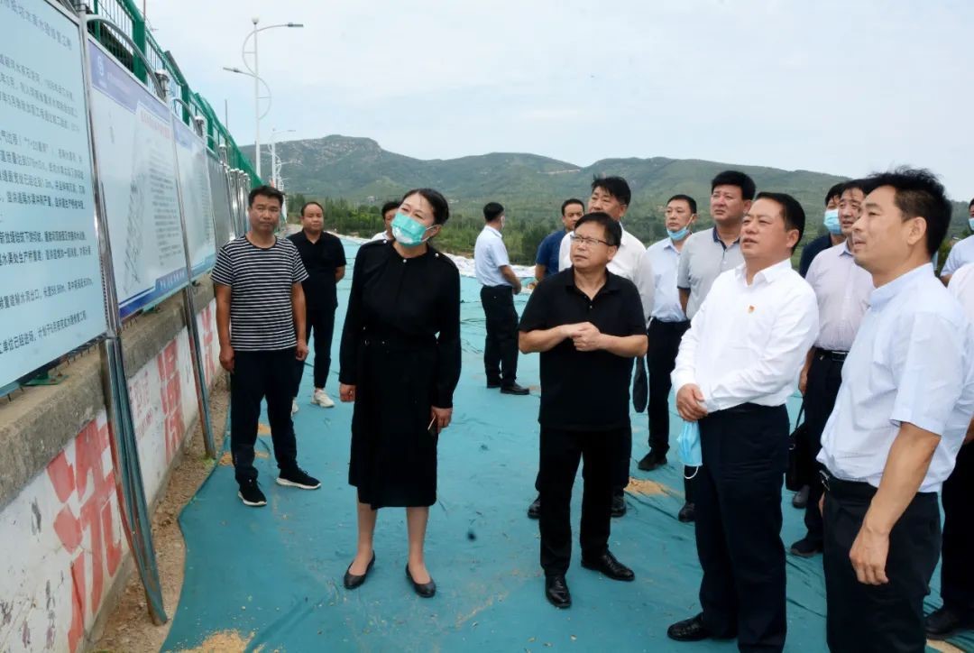 王仲田到登封市调研灾后恢复重建工作