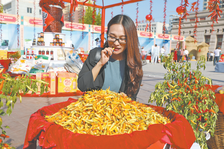 柘城辣椒种子上过天 中国农民丰收节商丘主会场暨第十五届全国辣椒