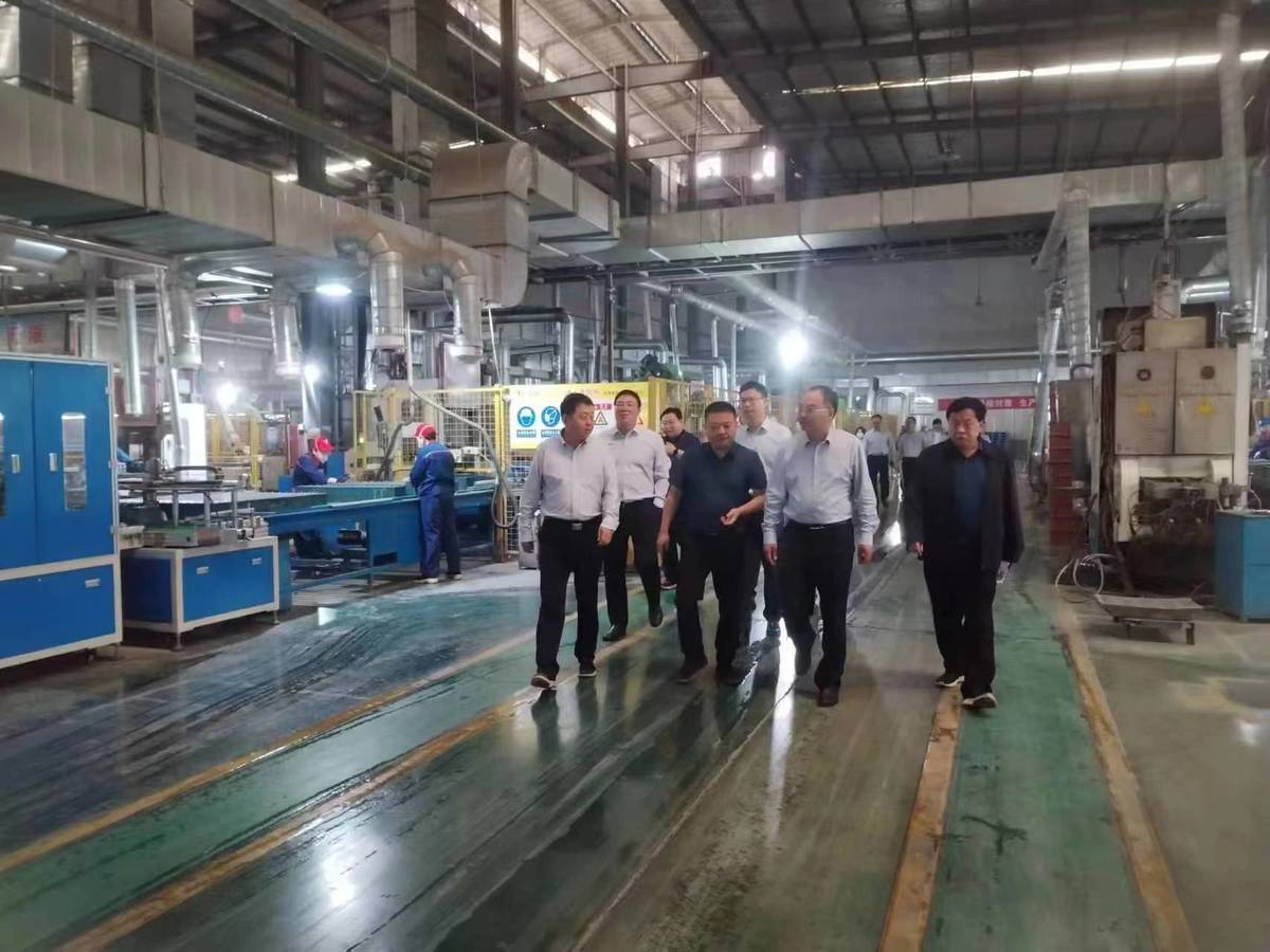 省发展改革委党组成员、驻委纪检监察组组长李振明<br>赴焦作孟州市开展重大项目建设调研