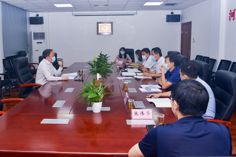 马健同志参加人事处党支部党史学习教育专题组织生活会