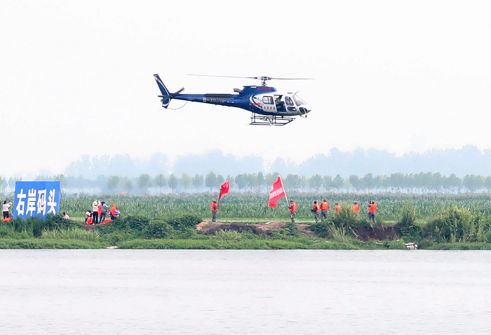 省防汛抗旱指挥部举行河南省2020年宿鸭湖水库防汛综合应急演练