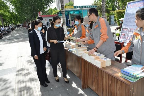 我省各级人防部门积极组织开展“5•12”防灾减灾日宣传活动（二）