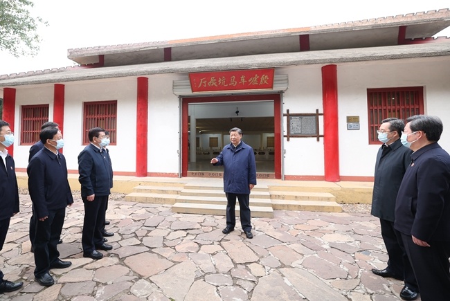 弘扬红旗渠精神 跑好乡村振兴“接力赛”