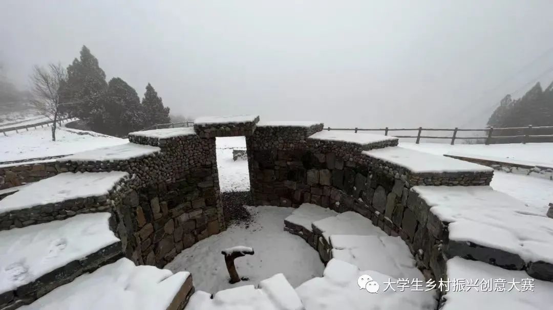 首届全国大学生乡村振兴创意大赛成效系列之郭亮村太行绝壁上的空间景观“望山”