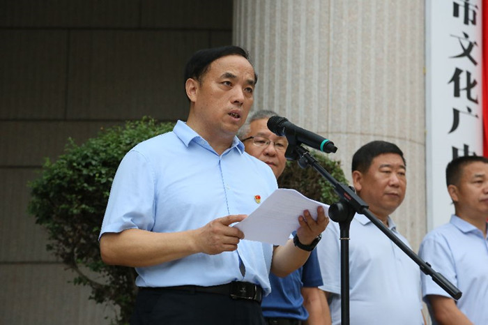 驻马店市文物局今日揭牌成立