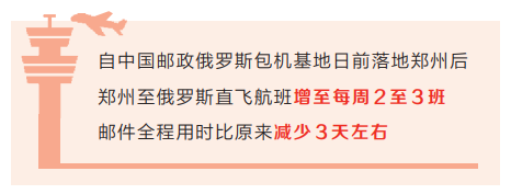 直飞航班增至每周2至3班 河南跨境电商“出海”俄罗斯更便捷