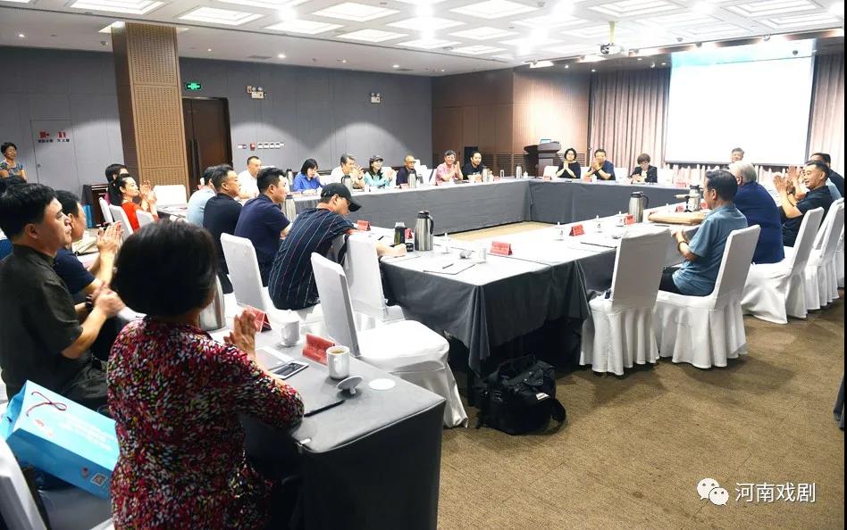 李振乾;地市曲剧院团代表刘联合,郝士强,杨伟龙,王金汉,罗洪涛;曲剧