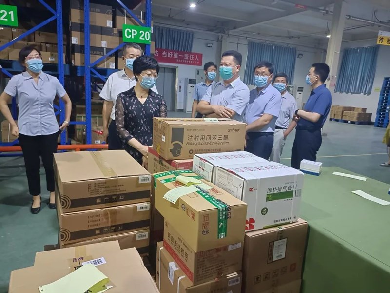 省药监局局长章锦丽带队赴新乡市、长垣市调研指导药品专项整治工作