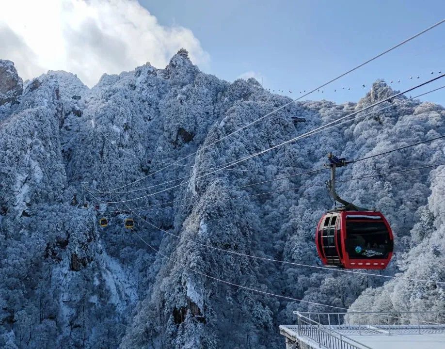 穿越时间长河，云赏老君山历年雪景