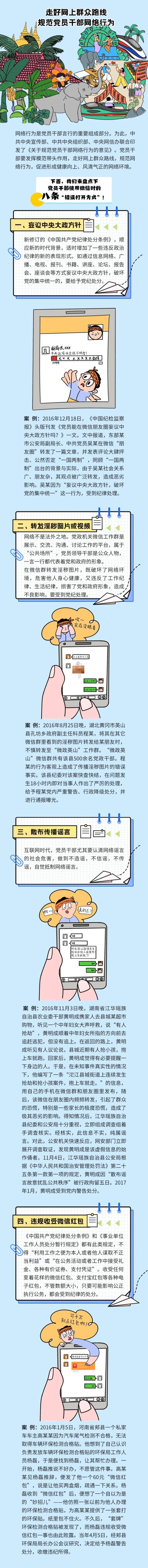 党纪微学堂 | 《中国共产党党员网络行为规定》