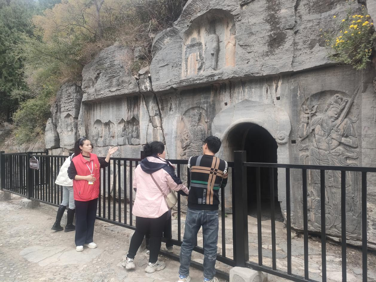 河南安阳：《黑神话：悟空》取景地——灵泉石窟文化魅力引客来