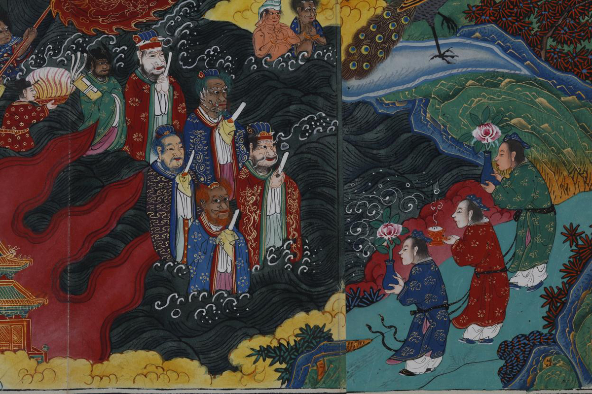 《佛母大孔雀明王经》亮相河南博物院国宝特展厅