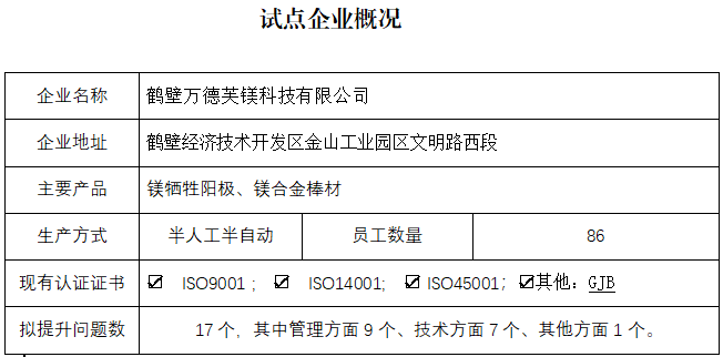 鹤壁万德芙镁科技有限公司