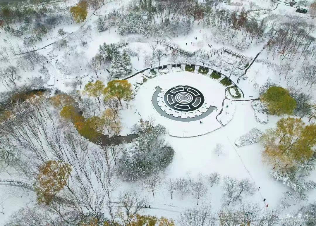 大地披银装，沉浸式体验郑州雪景