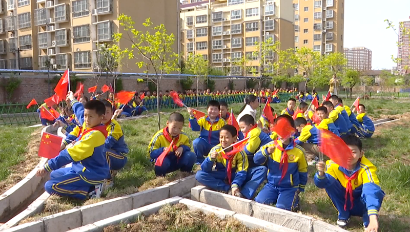 红旗渠精神｜林州：校园模拟“红旗渠”通水 学生感悟红旗渠精神