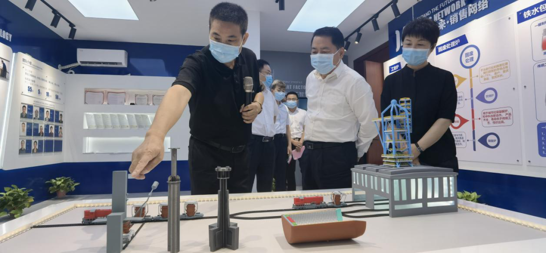 王仲田带领省政府稳住经济大盘督导和服务第八工作组到焦作开展督导服务