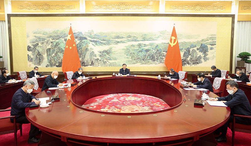 中共中央政治局召開民主生活會 習近平主持會議并發表重要講話
