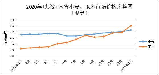 1月份我省粮油肉蛋菜市场价格普遍上涨