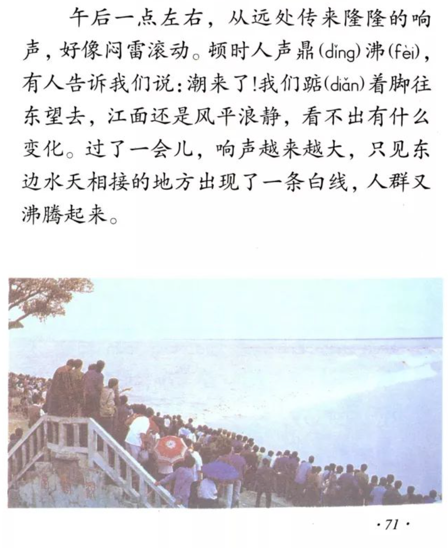 跟着课文去打卡