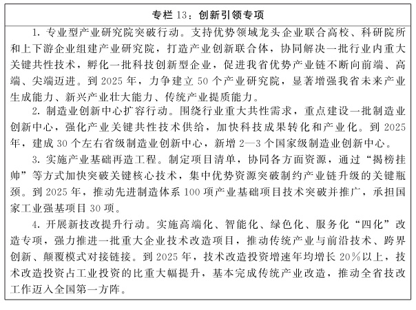 河南省人民*关于印发河南省“十四五”制造业高质量发展规划和现代服务业发展规划的通知