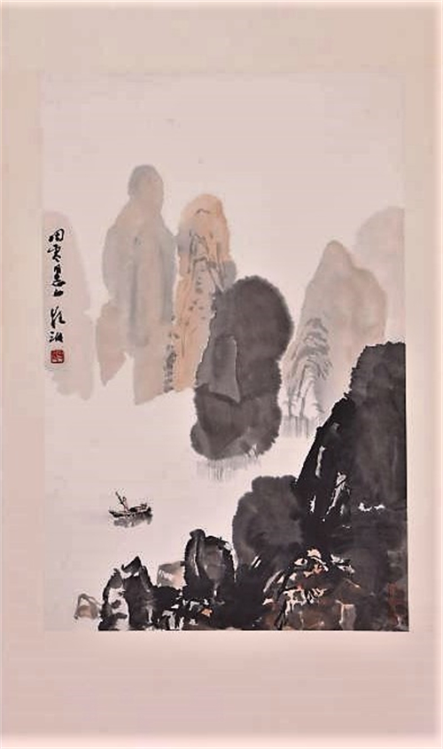 “翰墨豪情——院藏当代中国画名家作品展”在河南博物院开展