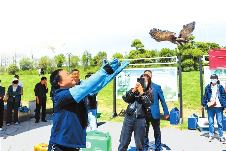 61只获救野生鸟类重返大自然（共建人与自然和谐共生的美丽河南）