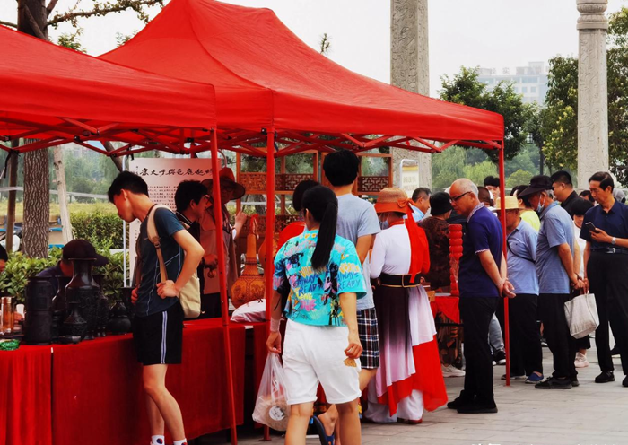 庆祝中国共产党成立一百周年 <br>鹿邑县举办迎端午2021年文化和自然遗产日群众文化活动