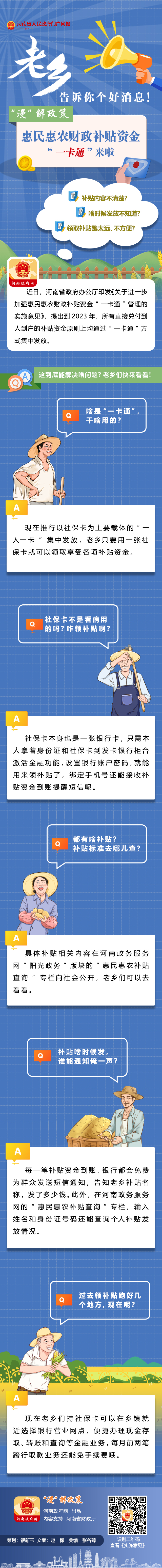 “漫”解政策 丨老乡，告诉你个好消息！和你的钱袋子有关