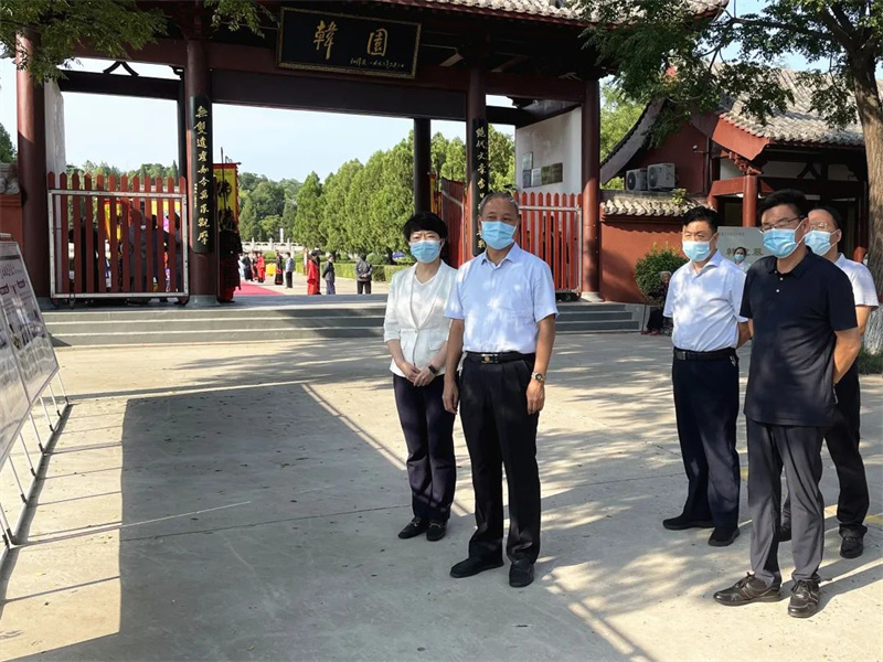 【行走河南·读懂中国】焦作市领导调研孟州弘扬韩愈文化等工作