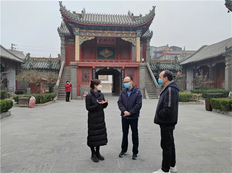 开封市文化广电和旅游局督导检查全市文物系统安全生产工作