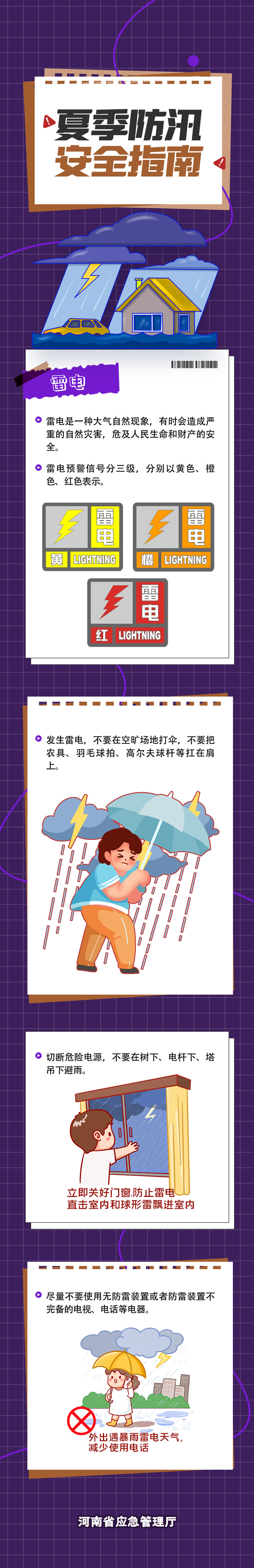 汛期安全指南②丨雷电高发期，这些防雷知识需get