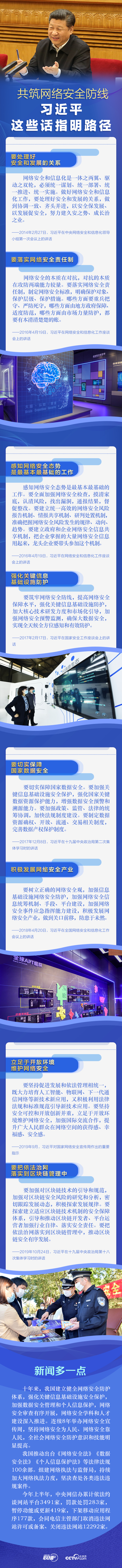 网络强国丨共筑网络安全防线 习近平这些话指明路径