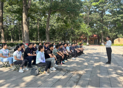 传承弘扬焦裕禄精神 争做焦裕禄式好干部<br>--郑州综合利用所赴河南兰考开展党纪学习教育主题党日活动