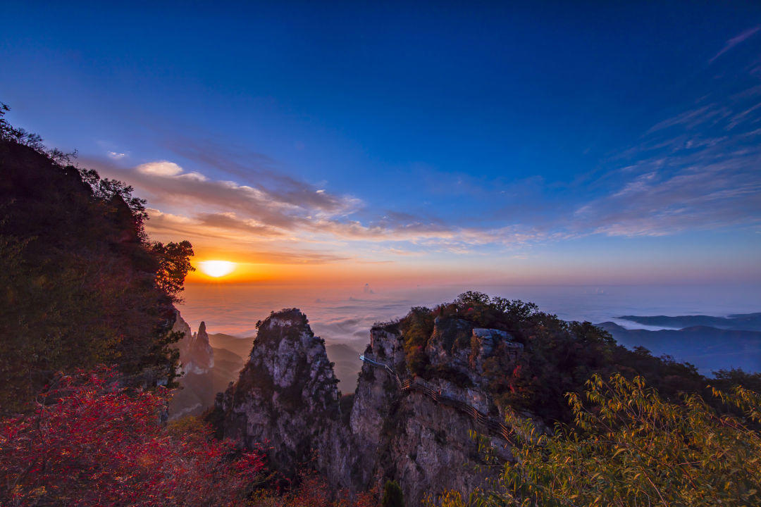 日照云台山风景区图片