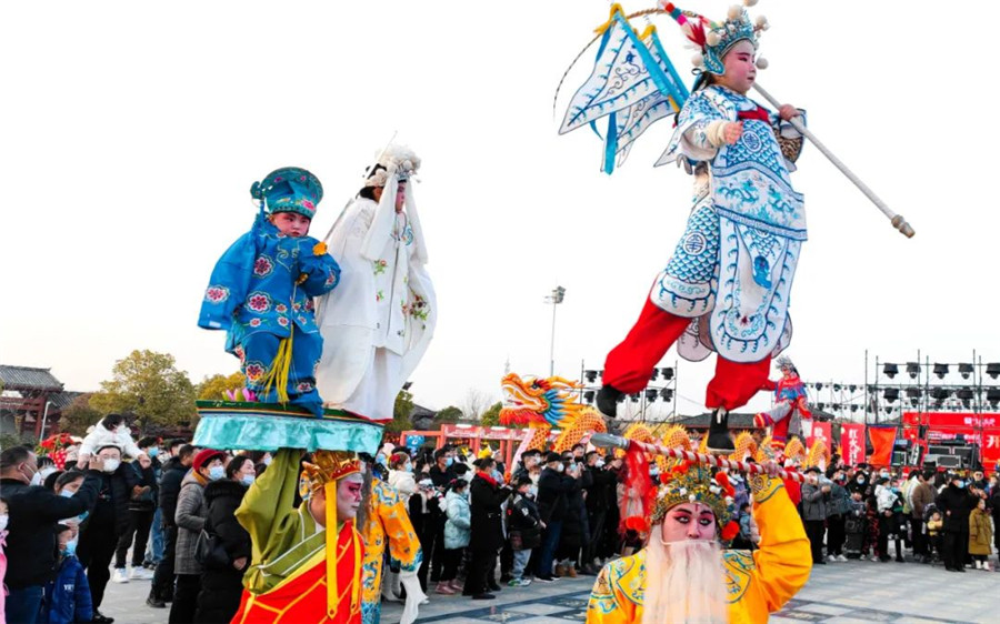 2023商丘火神台庙会非遗文化节迎来开门红